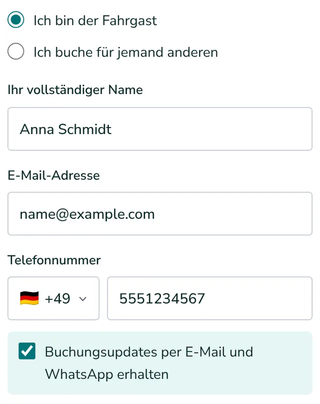 Wer reist?